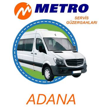 Metro Turizm Adana servis güzergahları