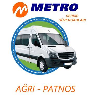 Metro Turizm Ağrı-Patnos servis güzergahları