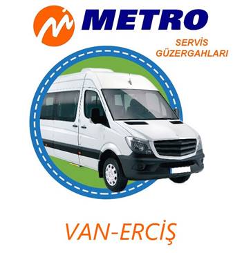 Metro Turizm Van-Erciş servis güzergahları