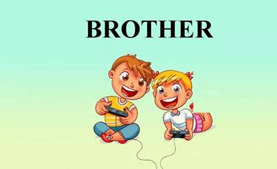 Brother İle İlgili İngilizce Cümleler